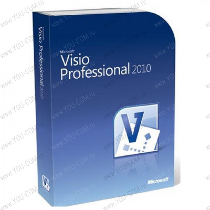 ПО Visio Pro 2010 32-bit/x64 Russian Russia Only DVD