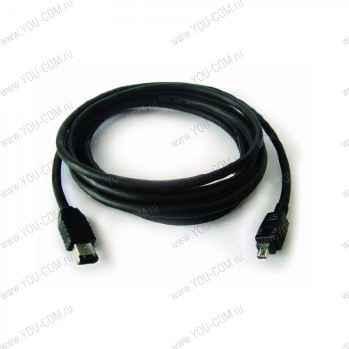 Кабель Kramer C-FM6/FM4-10 Fire Wire (6 конт. - 4 конт.) 3,0 м.