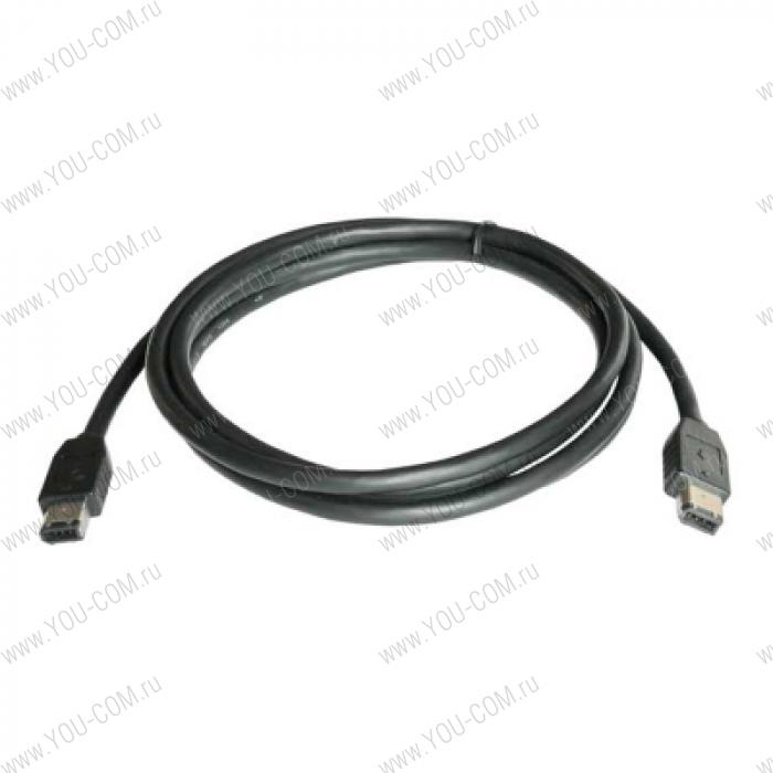 Кабель Kramer C-FM6/FM6-10 Fire Wire (6 конт. - 6 конт.) 3,0 м.