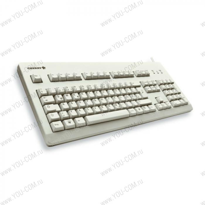 Клавиатура CHERRY G80-3000LPCRB-0 механика,Linear, лазерный шрифт ,Combo
