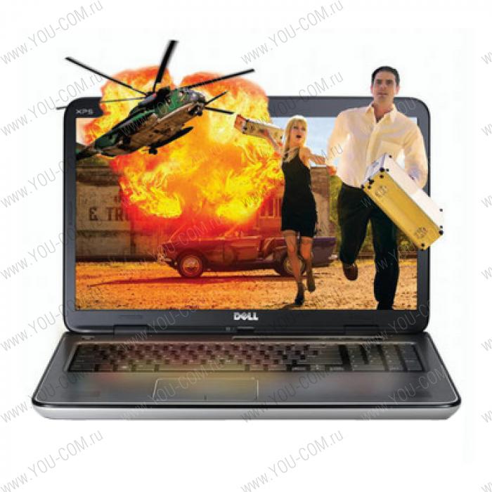 Ноутбук XPS L702x (P09E) Intel  i7-2670QM/17.3" FHD (1920x1080) 3D kit /8GB/750GB/ 3GB GB Nvidia GT 555M /Blu-ray combo/802.11/BT/Cam //9cell/WIN7HP/2 Y CIS/Aluminum