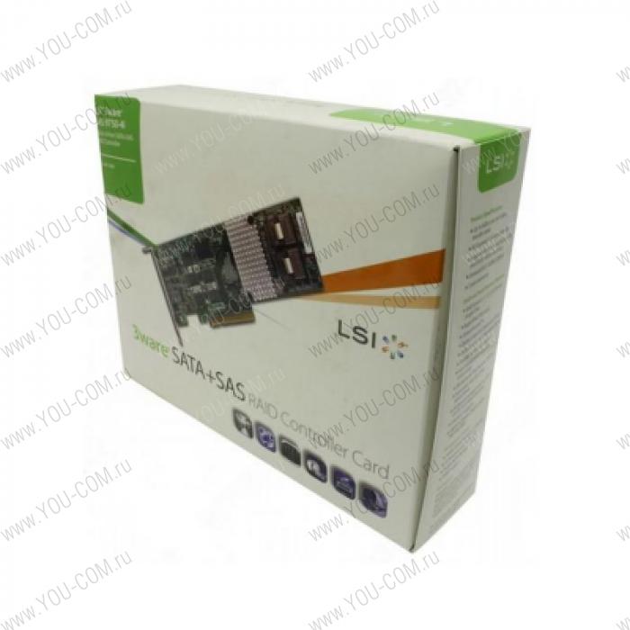 Контроллер 3WARE 3W-9750SA- 4I (PCI-E x8, LP)  KIT