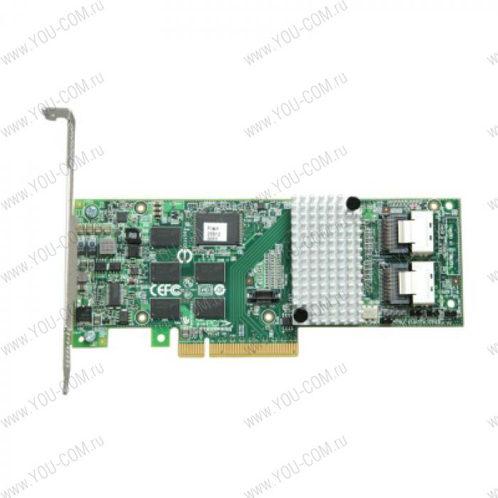 Контроллер LSI MegaRAID SAS9261-8I (PCI-E 2.0 x8, LP) SGL