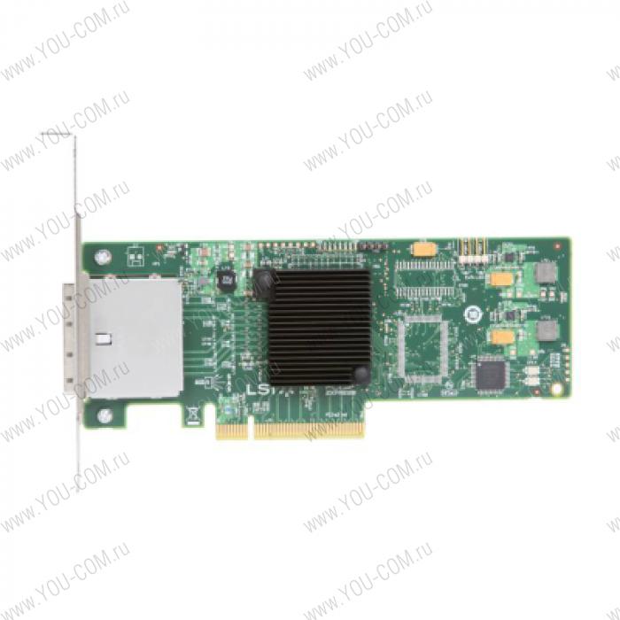 Контроллер LSI SAS9200-8E (PCI-E 2.0 x8, LP, EXTERNAL) SGL