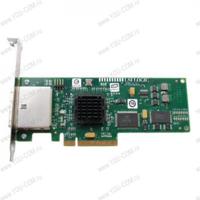 Контроллер LSI MegaRAID SAS3801E (PCI-E x8, LP, EXTERNAL) SGL