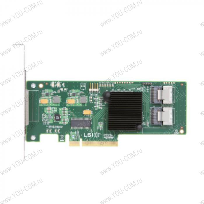 Контроллер LSI SAS9211-8I (PCI-E 2.0 x8, LP) SGL