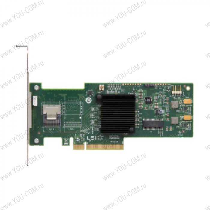 Контроллер LSI MegaRAID SAS9240-4I (PCI-E 2.0 x8, LP) KIT