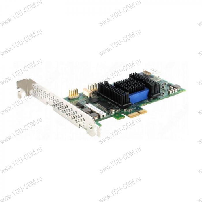 Контроллер Adaptec ASR-6405E (PCI-E v2  x1, LP) KIT