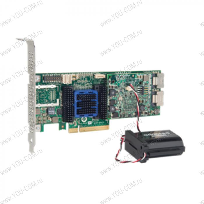 Контроллер Adaptec ASR-6805Q (PCI-E v2  x8, LP) SGL