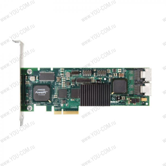 Контроллер 3WARE 3W-9650SE- 8LPML (PCI-E x4, LP, MultiLane)  SGL