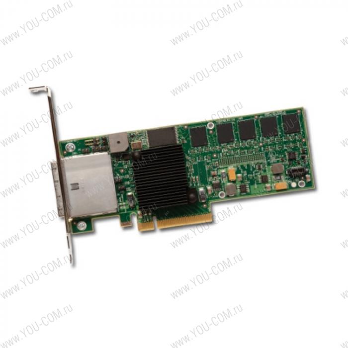 Контроллер LSI MegaRAID SAS8880EM2 (PCI-E x8, LP, EXTERNAL) SGL