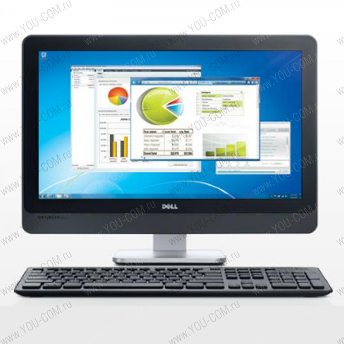 Моноблок Dell OptiPlex 9010 AIO, 23” FHD, 1.3 WebCam, i3-2120, 4GB, 500GB, HD2000, DVDRW, Win Pro (32 bit), 3Y NBD