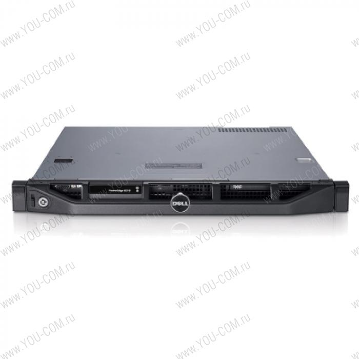 Сервер Dell стоечный PE R210 X3440 (2.53Ghz) 4C, 2GB (2x1GB) UDIMM, PERC S100 (sRAID 0,1,10,5), DVD+/-RW, no HDD (up to 2 SATA NHP 3.5" HDD), DP Gigabit LAN, iDRAC6 Express, PS 250W, Rack-mount 1U, 3y NBD warranty