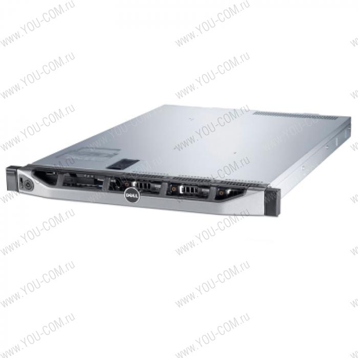 Dell PE R420 8B Base 2C, 3Y ProSup NBD, no CPU (2CPU Riser), no Mem, no HDDs, no Contr, DVD+/-RW, Broadcom 5720 GbE Dual Port on board, IDRAC7 Enterprise, no PS, Bezel, Sliding Rack Rails, 1U