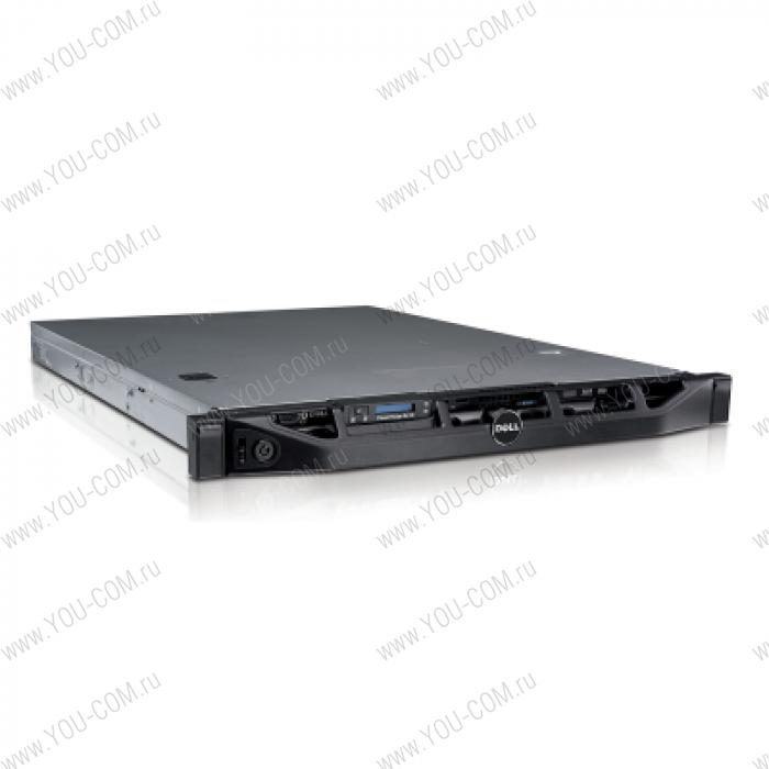 Dell PE R410 base4 RPS, 3Y NBD, no Proc, no memory, no HDD(up4x3.5"HotPlug HDD), no Controller, DVD+/-RW, DP Gigabit LAN, iDRAC6 Enterprise, RPS (2)*500W, Bezel, Sliding Rack Rails, Rack-mount 1U