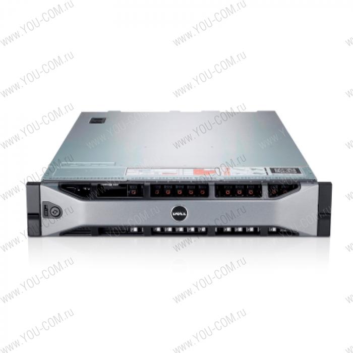 Dell PE R820 (4)*E5-4620, 64GB (8x8GB) Dual rank LV RDIMM, PERC H710p FH,DVD+/-RW, (3)*900GB SAS  10k  (up to 16 HP 2.5"), iDR7 Ent, Broadcom 5720 QP DC LOM, Dual SD module, 2GB, RPS (2)*1100W, Rails/Arm, 4U, 3Y PS NBD