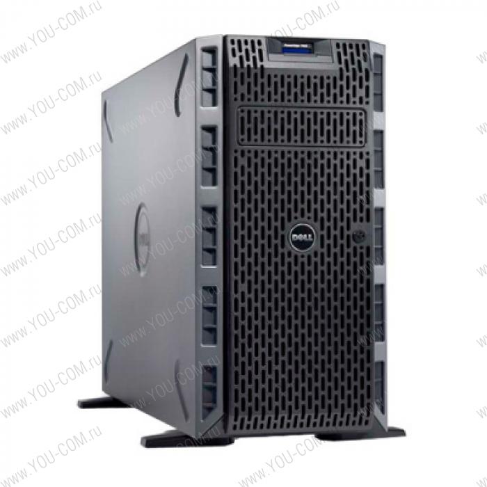 Сервер "Башня" Dell PE T420 8B E5-2407 (2.2Ghz) 4C 6.4GT/s, 4GB (1x4GB) 1600RDIMM, PERC H710 512MB NV,   DVD+/-RW, 300GB SAS 15k 3.5" Hot Plug (up to 8x3.5"HDD), Broadcom 5720 GbE Dual Port on board, IDRAC Ent., RPS 2*750W, Tower,  3y ProSup NBD