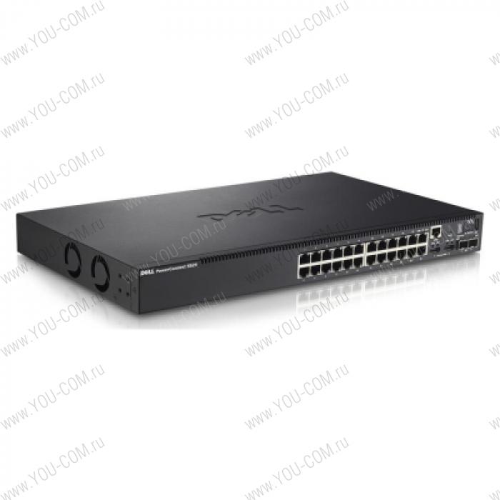 Dell PowerConnect 5524 24GbE Ports, Managed L2 Switch 10GbE and Stacking Capable, 3Y NBD