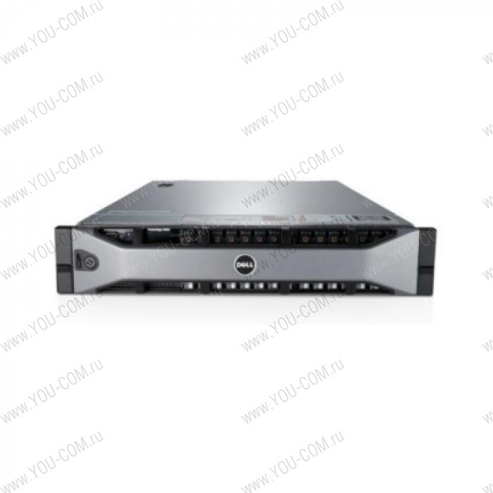 Dell PE R820 (4)*E5-4640 (2.40Ghz) 8C 20M 7.2GT/s 95w, 64GB (8x8GB) Dual rank LV RDIMM ,, PERC H710p 1GB NV Full Heigh, DVD+/-RW, (10)*900GB SAS 6Gb/s 10k rpm HP 2.5" HDD (up to 16 HotPlug 2.5" HDD), iDRAC7 Enterprice, Broadcom 5720 QP GBE DC LOM, Dual SD