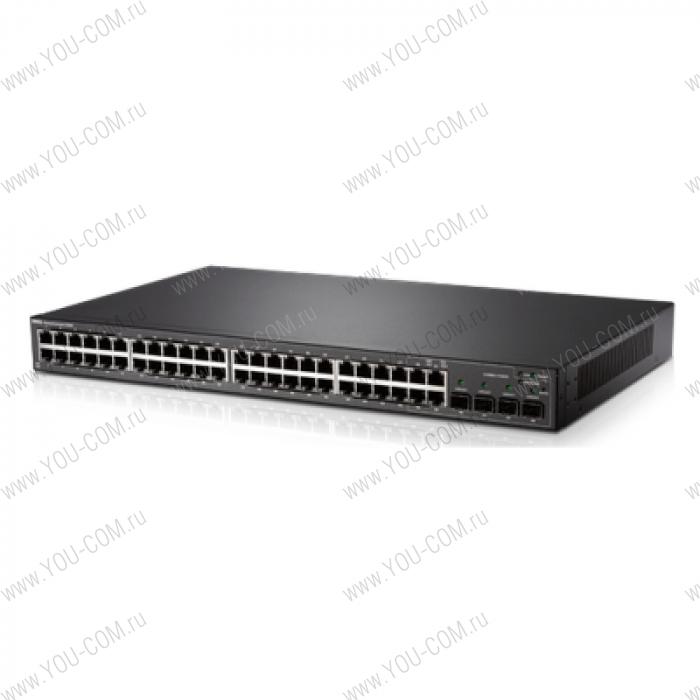 Dell PowerConnect 2848 Web-Managed Switch, 48GbE and 4 SFP Combo Ports, 3Y PS NBD