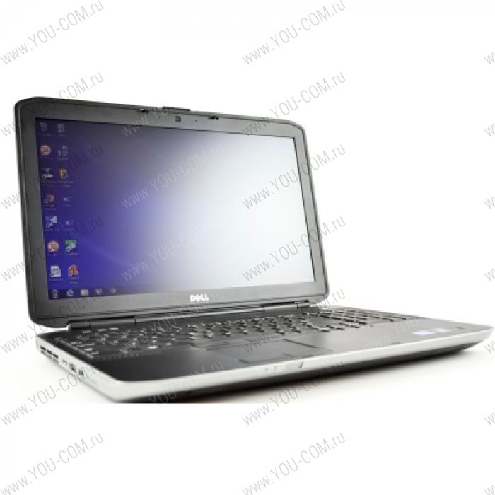 Ноутбук Dell Latitude E5530 15.6"FHD (1920x1080)/HD camera, i5-3340M (2.70Ghz) DC, 4GB (1*4GB) 1600Mhz DDR3, 500GB 7200rpm SATA-II HDD, Intel HD Graphics 4000, DVD+/-RW, WiFi N6205 (802.11 a/b/g/n), 4.0 BT, 60W/HR 6C EC Battery, 65W AC Adp, CR, (1)USB 2.0