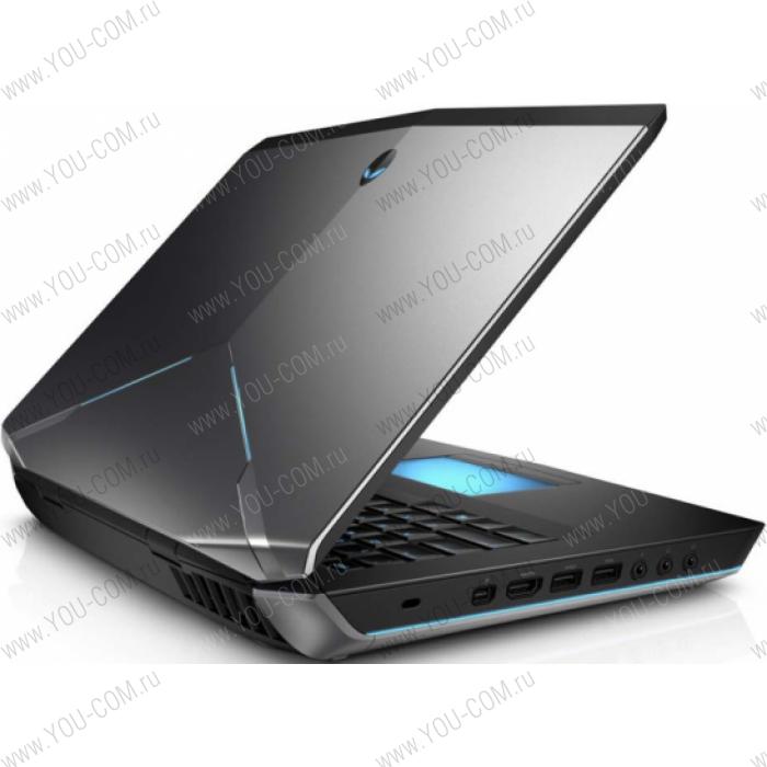 Игровой ноутбук Dell Alienware M14x (P18G)  Intel Ci7-3630QM (3.4GHz)/14.1" HD+(1600x900)/8GB/750GB + 32GB/ 2GB NVIDIA GF GT 650M/8X DVD+/-RW/802.11/BT/ 8cell/Win8/3 Y CIS/Black